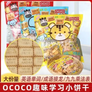 趣味饼干OCOCO FUNNY BISCUITS 308G[12PACK/CTN]