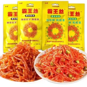 [袋]霸王丝爆辣辣条 BAWANGSI LATIAO 18G[20PKT/BAG][12BAG/CTN]