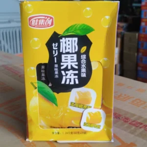 哇集创 椰果板WAJICHUANG JELLY 62G[12BOX/CTN]⚠️综合水果味