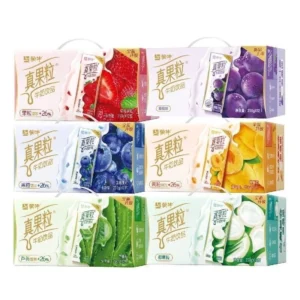 蒙牛真果粒牛奶 MENGNIU ZHENGUOLI MILK DRINK 250ML[12UNIT/BUNDLE][6BUNDLE/CTN]