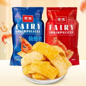 [超大包]宏途仙虾片 HONGTU SHRIMP SLICES 178G[20PACK/CTN]